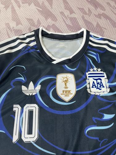 Camiseta Alternativa de Messi Bordada - Miniatura 3