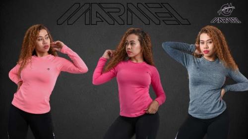 Camisetas Térmicas Jaspeadas Dama - Miniatura 3