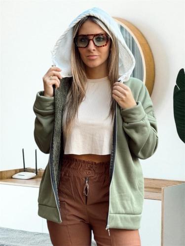 Campera con Piel Bariloche - Miniatura 4