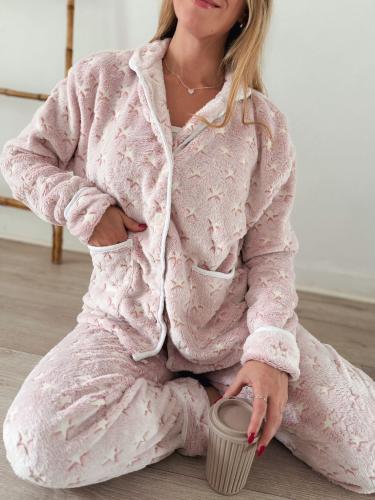 Set (camisa + Pantalón) Pijama Polar Luminoso - Miniatura 5