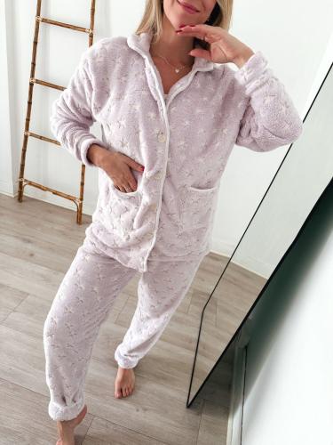 Set (camisa + Pantalón) Pijama Polar Luminoso - Miniatura 4