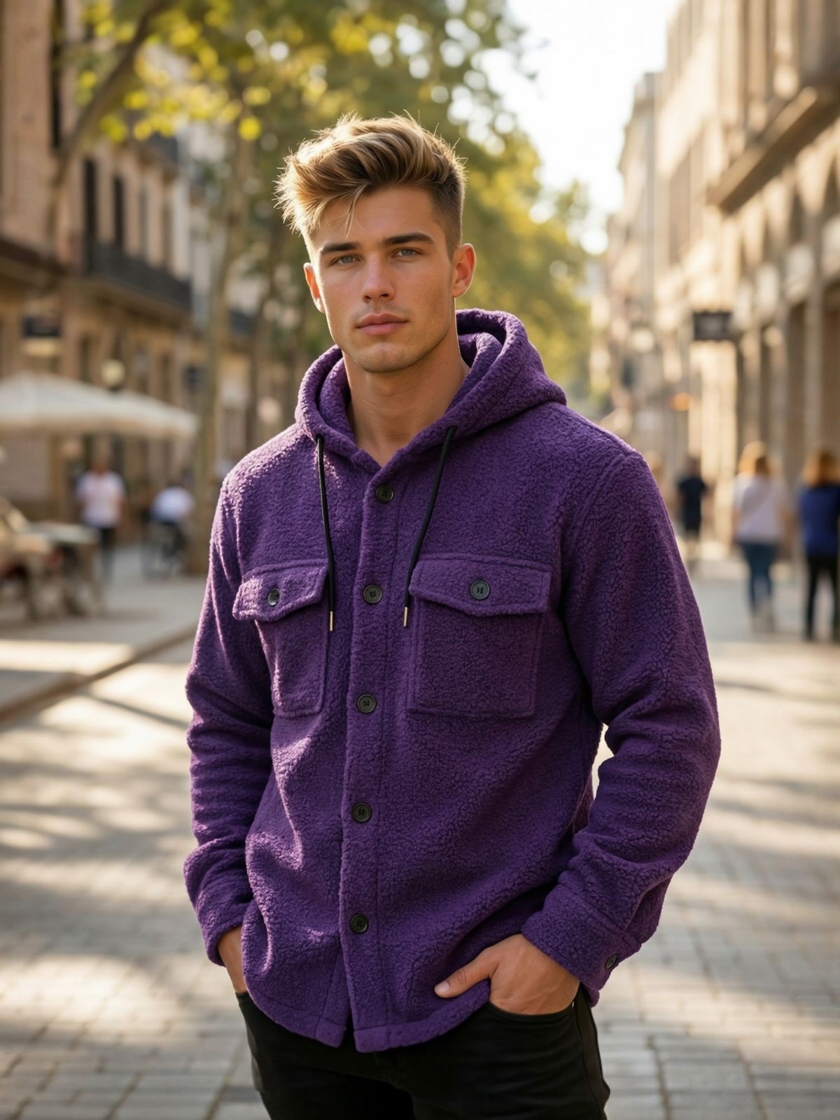 Camisaco de Paño Bucle - Imagen 4