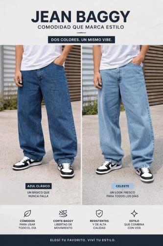 Joguins Baggy Azul Nevado - Miniatura 6