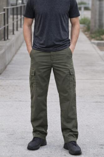 Jeans Cargo Gabardina