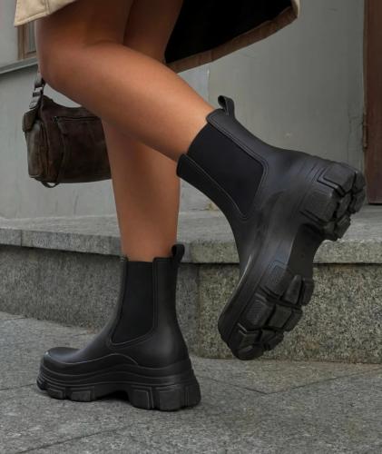 Bota de Lluvia con Plataforma 011 - Miniatura 2