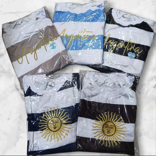 Camisetas Manga Larga de Yersey Rústico Argentina - Miniatura 5