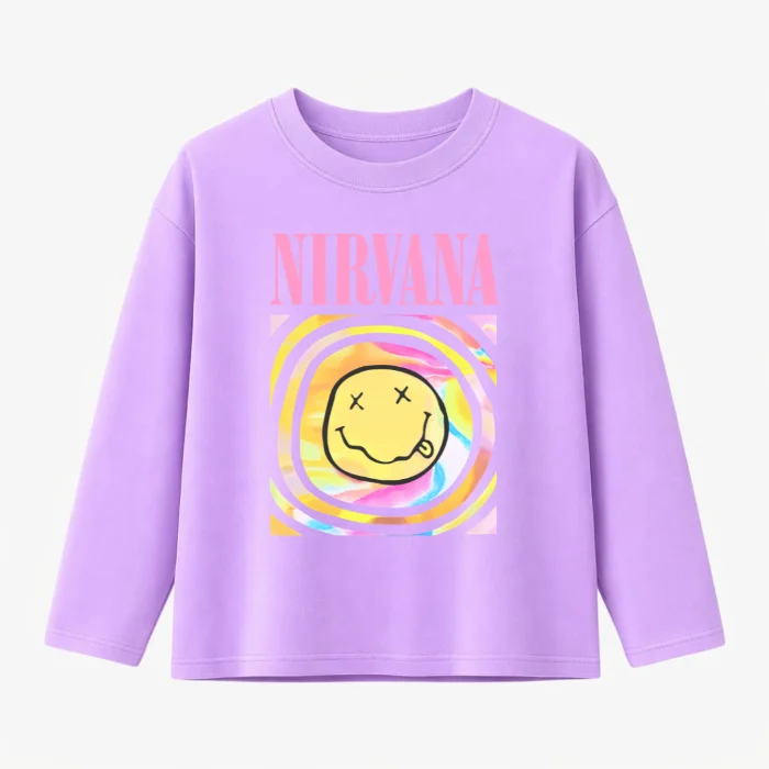 Camiseta de Nirvana de Niñas