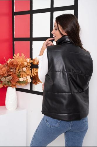 Chaleco Puffer Engomado - Se Vende por Reservas - Miniatura 2