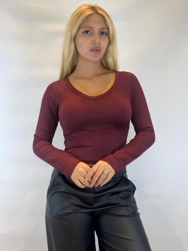 Remera Cuello V Soft #932