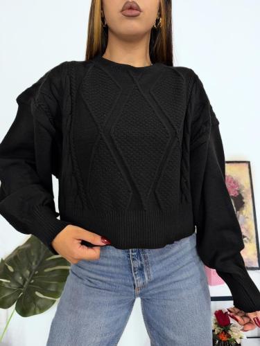 Sweater Manga Globo - Miniatura 4