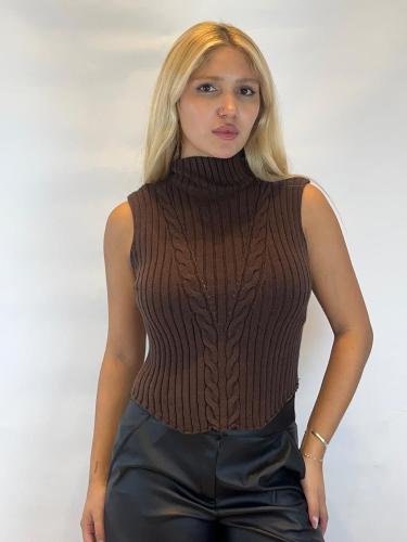 Sweater Chaleco Tejido #080