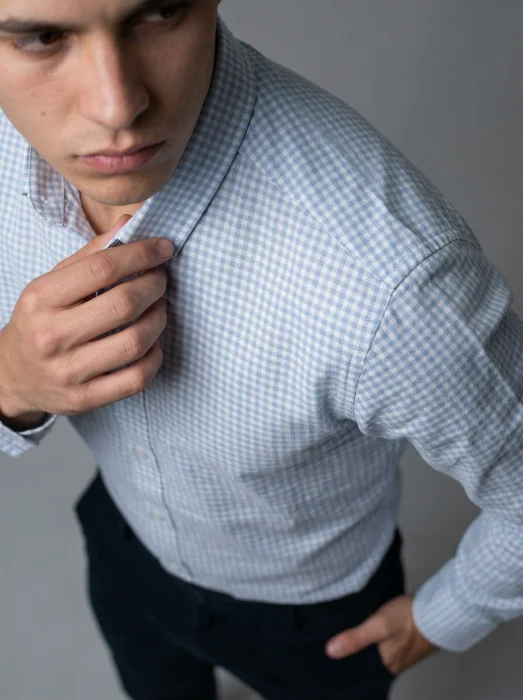Camisa Poplin Cuadrille - Art 031