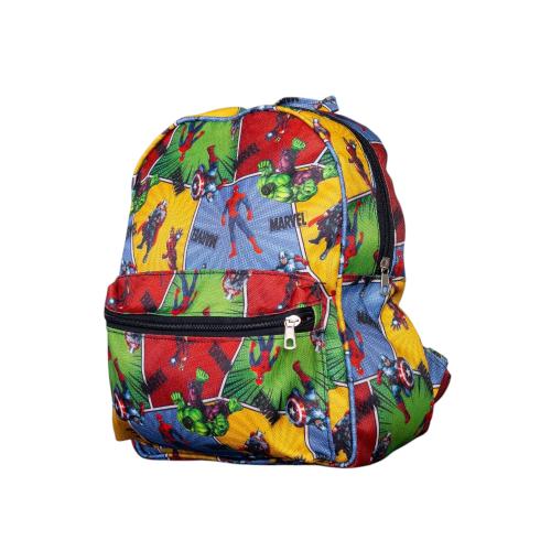 Mochila Infantil Chicos Marvel Estampada Multicolor  Personajes Avengers - Miniatura 6