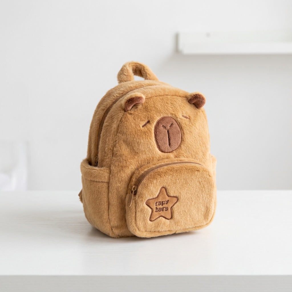 Mochila Infantil Capibara Peluche Suave  Ideal Jardín Regalo Uso Diario con Bolsillo - WhatsApp%20Image%202026-04-20%20at%2013.04.54333.jpeg