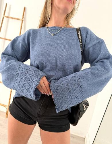 Sweaters Bremer Manga Globo - Miniatura 2