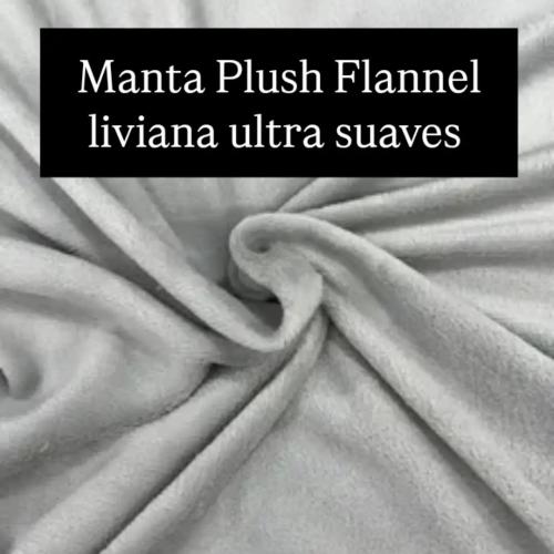3 Mantas 2 Plazas y Media Plush+ Luminosa+ con Corderito - Miniatura 2