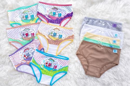 Bombachitas de Nena Dulce Limon Liso y Estampado Precio por Docena en Descripción