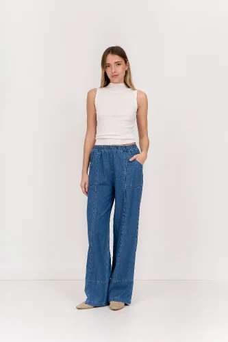 Pantalon Recto Recorte