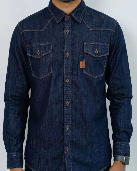 Camisa de Jean Elastizada