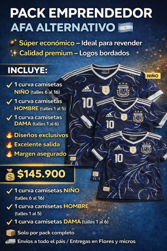 Pack Emprendedor Afa Alternativo    Súper Económico  Ideal para Revender