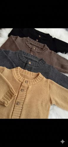 Saquitos de Lana Prematuros de Bebe Varón.