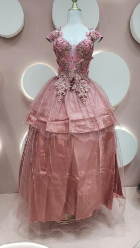 Vestidos de 15 con Mariposas - Miniatura 2