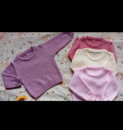 Sweaters Tejidos Lisos de Beba