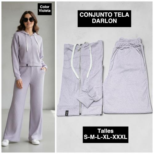 Conjunto  Dama. Tela Darlon