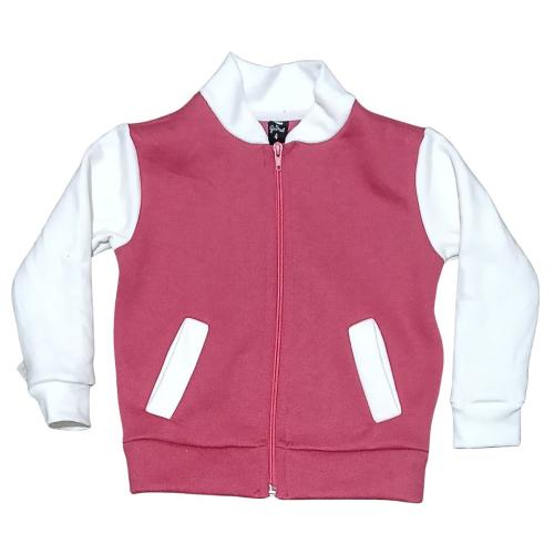 4175 Campera Niño Teen Unisex Frisa Universitaria Lisa - Miniatura 3