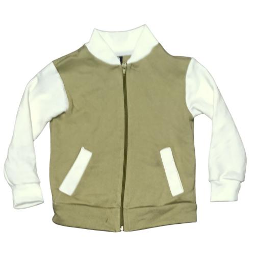 4175 Campera Niño Teen Unisex Frisa Universitaria Lisa - Miniatura 4