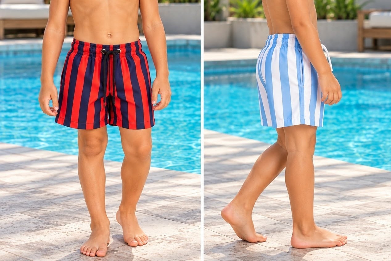 Shorts Baño con Suspensor para Niños ( Lc ) - Imagen 4