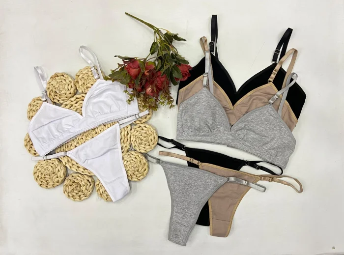 Bralette de Algodón con Regulable