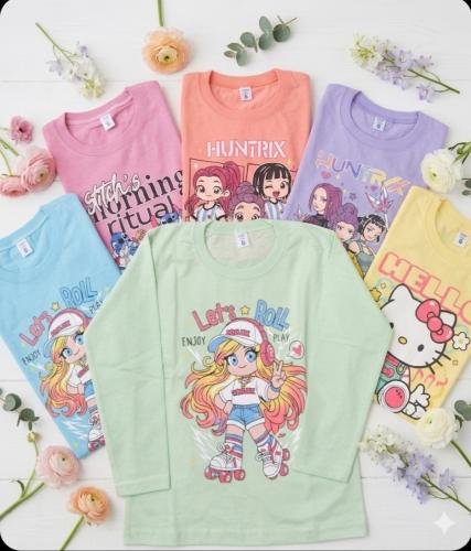 Camisetas de Nena Algodon