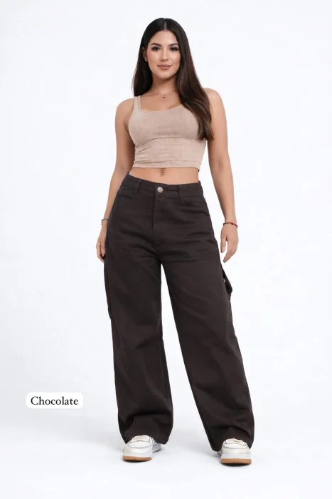 Pantalón Baggy Rígido
