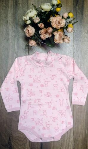 Bodi Media Polera en Interlock Talle 1 al 5 - Miniatura 3