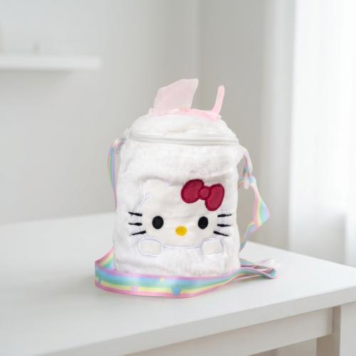 Bolsito San Rio Redondo Nenas Niñas Personajes Kuromi Melody Moderno Tendencia Tierno - Miniatura 3
