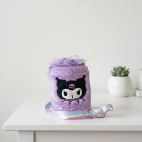 Bolsito San Rio Redondo Nenas Niñas Personajes Kuromi Melody Moderno Tendencia Tierno - Miniatura 7