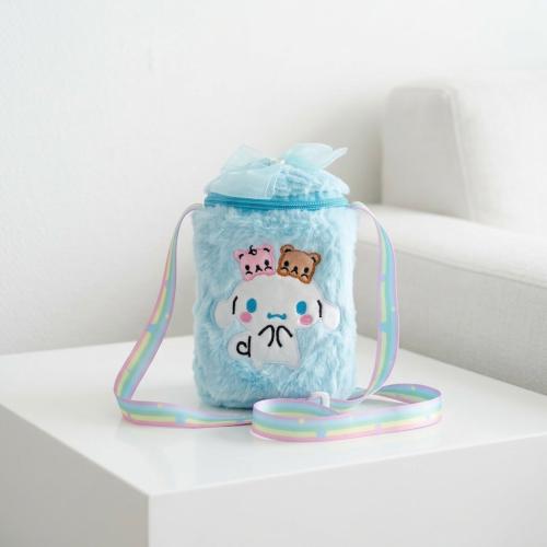 Bolsito San Rio Redondo Niñas Nenas Peluche Personajes Kuromi Melody Cinamoroll Kitty