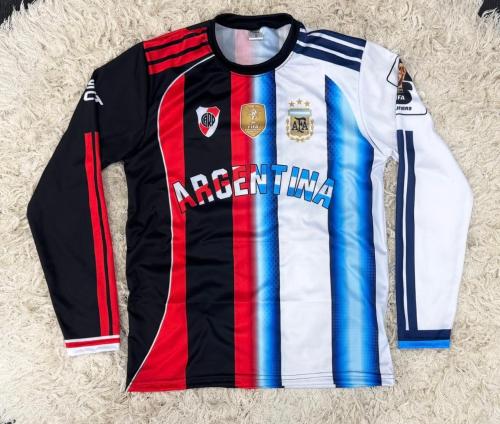 Camisetas Manga Larga Dúo Equipos   Tendencia Total - Miniatura 5
