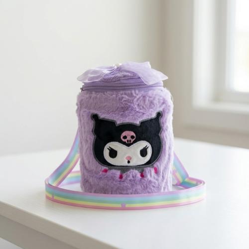 Bolsito Cartera San Rio Redondo Peluche Nenas Niñas Moderno Personajes Tendencia