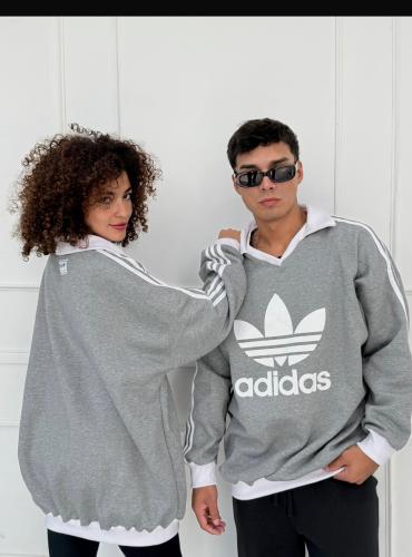  Buzo Retro Adidas Unisex  Modelo Coco Friza Invisible Peinada - Miniatura 2