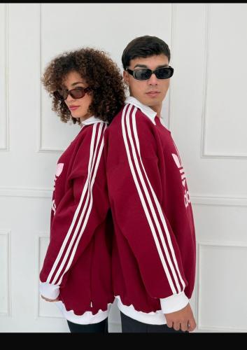  Buzo Retro Adidas Unisex  Modelo Coco Friza Invisible Peinada - Miniatura 4