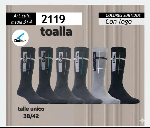 Medias 3/4 Dufour Toalla (2119)
