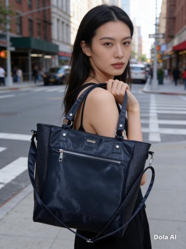 Bolso Impermeable con Aplicación a los Laterales