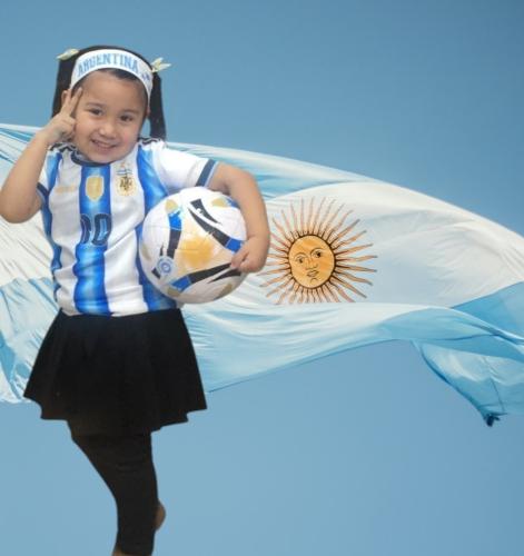 Camiseta de Argentina,niño, Adulto