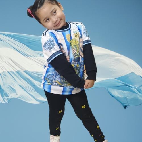Camiseta de Argentina,niño, Adulto