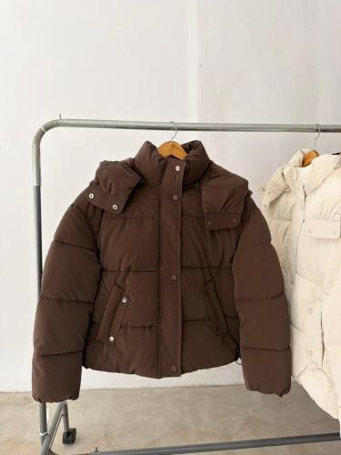 514a Campera Puffer Oversize con Capucha - Miniatura 2