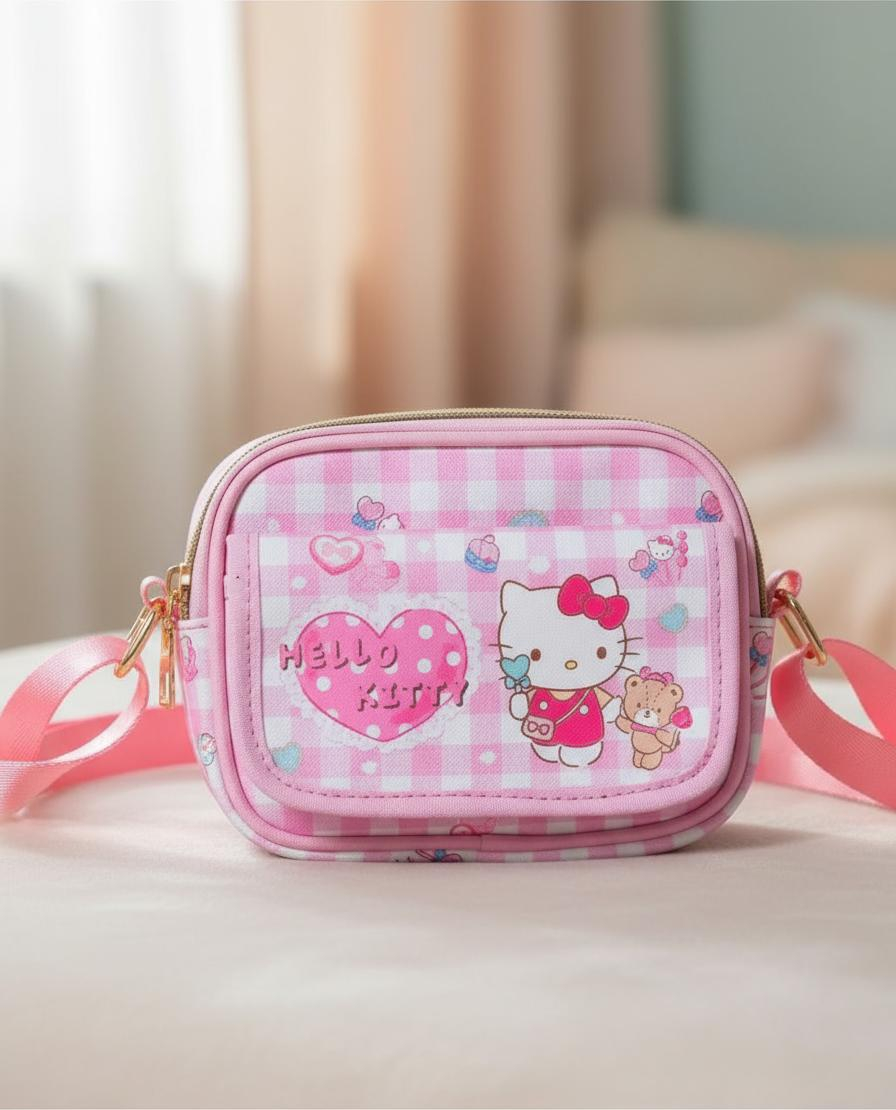 Bolsitos Infantiles Niñas Cuadrille Personajes Kuromi y Hello Kitty Moda Calidad - D_NQ_NP_707427-MLA92661381465_092025-F.jpg