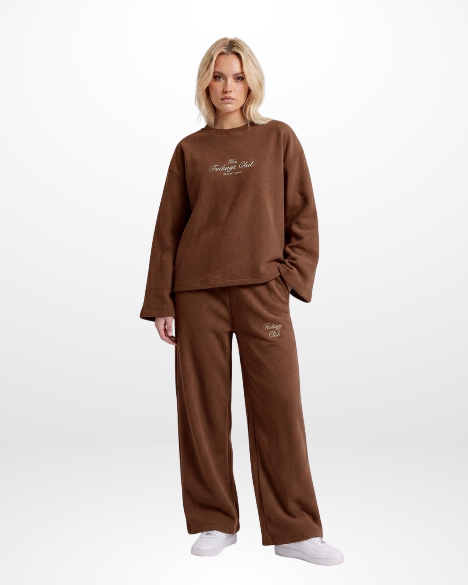 Art 8102 / 1109 Conjunto de Joggins Palazo Bordado - Imagen 3
