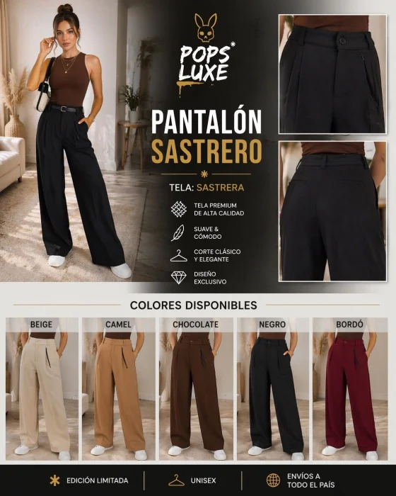 Pantalón Sastrero Dama